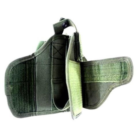 AMA Airsoft Universal Drop Leg WrapLock Pistol Holster - OD