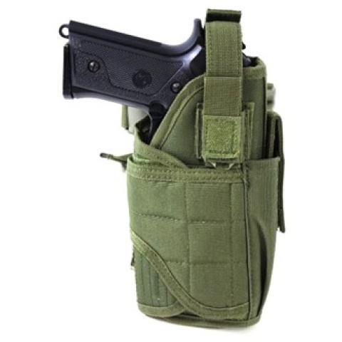 AMA Airsoft Universal Drop Leg WrapLock Pistol Holster - OD