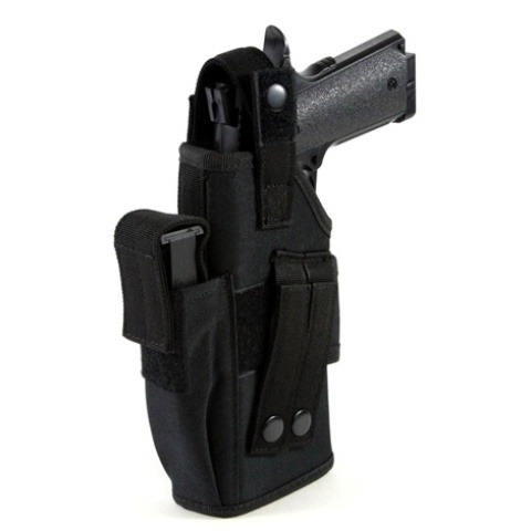 AMA Airsoft Universal WrapLock Pistol Holster - BLACK