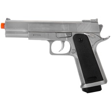 Airsoft M1911 Spring Pistol - SILVER