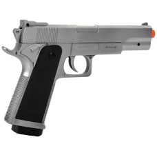 Airsoft M1911 Spring Pistol - SILVER