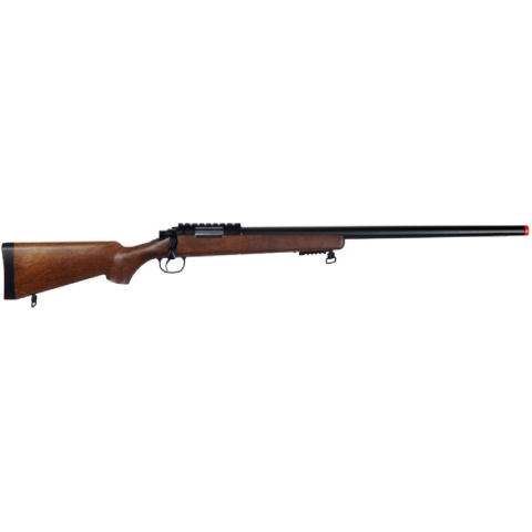 WELL Airsoft VSR-10 Bolt Action Rifle W/ Optic RIS - WOOD