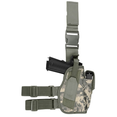 AMA Airsoft Drop Leg M9 / P226 / P229 Pistol Holster - ACU