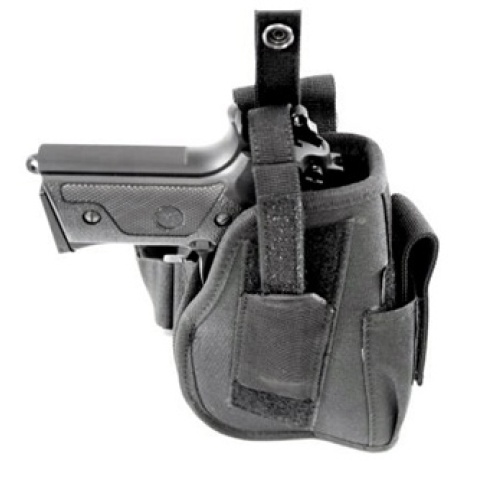 AMA Airsoft Drop Leg M9 / P226 / P229 Pistol Holster - BLACK