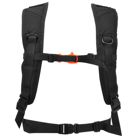 Lancer Tactical Lightweight Airsoft Hydration Pack - BLACK