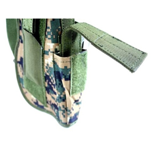 AMA Airsoft Drop Leg M9 / P226 / P229 Pistol Holster - DIGITAL WOOD