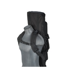 Lancer Tactical Airsoft 36-inch MOLLE Double Rifle Bag - BLACK