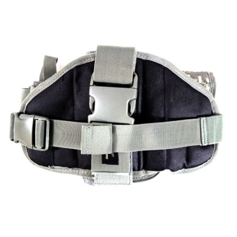 AMA MOLLE Drop Leg Airsoft Pistol Holster - DIGITAL ARMY ACU