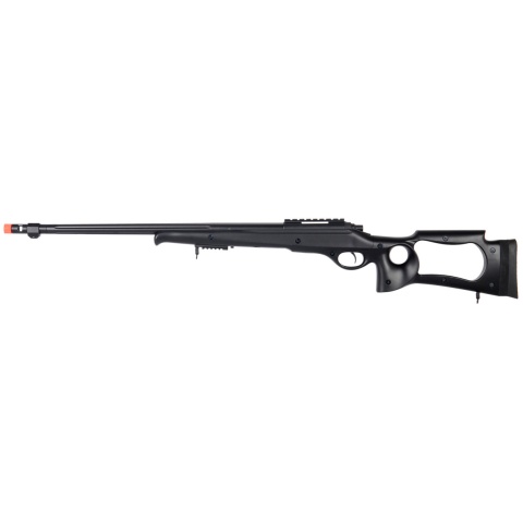 WellFire M70 Airsoft Bolt Action Sniper Rifle w/ Bipod - BLACK