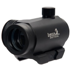 Lancer Tactical 1x22mm 3 MOA Mini Red & Green Dot Sight (Color: Black)