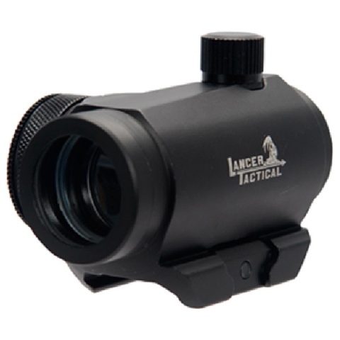 Lancer Tactical 1x22mm 3 MOA Mini Red & Green Dot Sight (Color: Black)