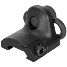 Lancer Tactical Rail Mount Hand Stop w/ QD sling swivel - Black