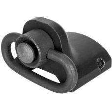 Lancer Tactical Rail Mount Hand Stop w/ QD sling swivel - Black