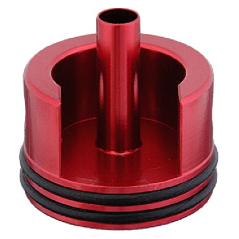 Lancer Tactical Airsoft M4 Cylinder Head V2 Gearbox Short Type - RED