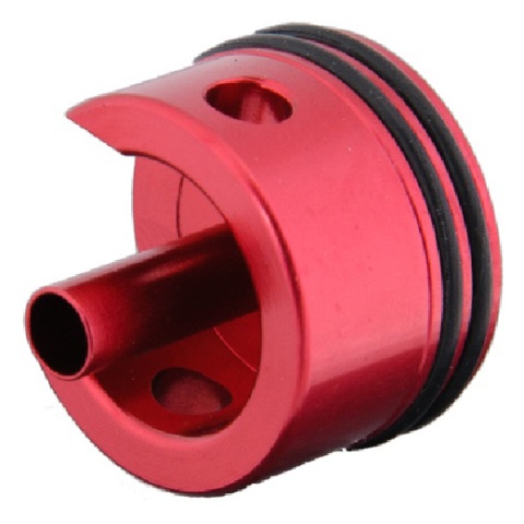 Lancer Tactical Airsoft M4 Cylinder Head V2 Gearbox Short Type - RED