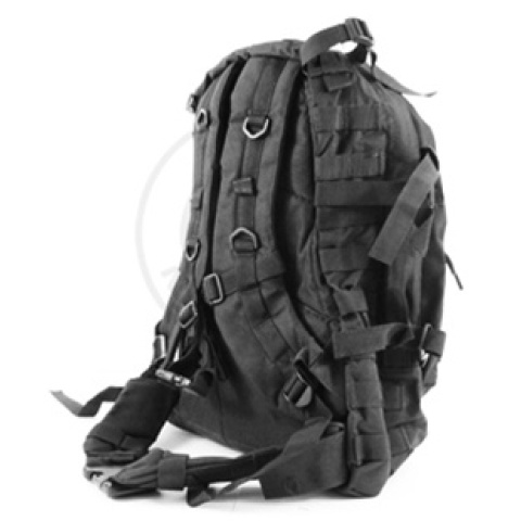 Lancer Tactical Megastore Armory MOLLE Backpack - BLACK