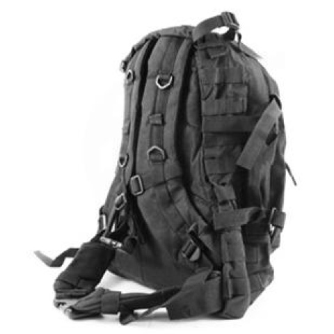 Lancer Tactical Megastore Armory MOLLE Backpack - BLACK