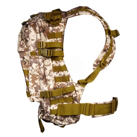 Airsoft Megastore Armory MOLLE Backpack - DIGITAL DESERT TAN