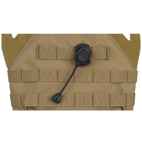 Lancer Tactical Multi-light 2-LED Helmet Light - BLACK