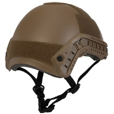 Lancer Tactical Airsoft Basic Ballistic Helmet - DARK EARTH