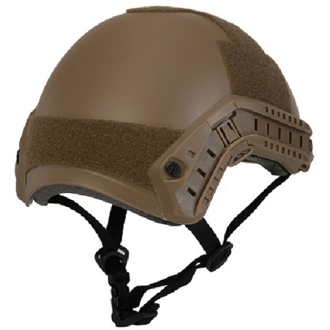 Lancer Tactical Airsoft Basic Ballistic Helmet - DARK EARTH