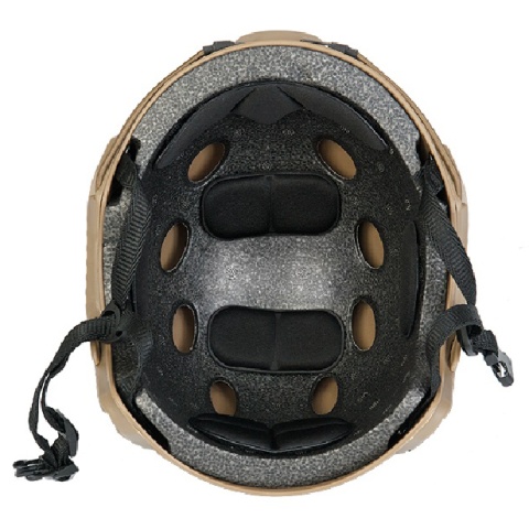 Lancer Tactical Airsoft Basic Ballistic Helmet - DARK EARTH