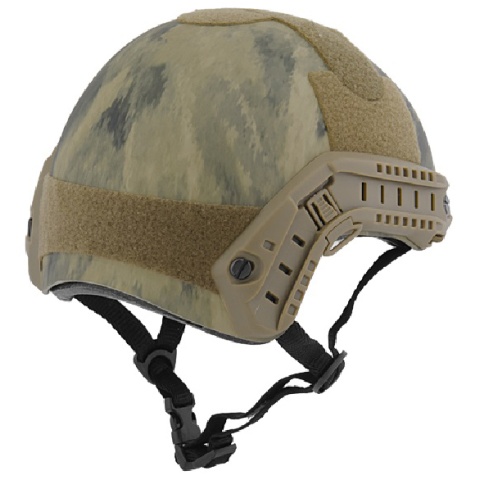 Lancer Tactical Airsoft Ballistic Type Helmet Basic Ver. w/ Visor-MED