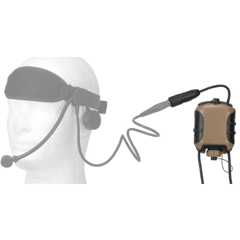 Lancer Tactical Z40PS Classic Push-To-Talk (PTT) - MOTOROLA 1-Pin