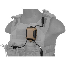 Lancer Tactical Z40PS Classic Push-To-Talk (PTT) - MOTOROLA 1-Pin