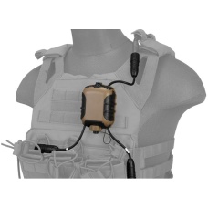 Lancer Tactical Z40PS Classic Push-To-Talk (PTT) - MOTOROLA 2-Pin