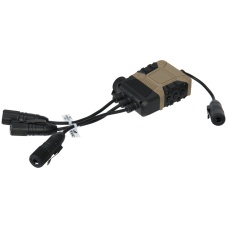 Lancer Tactical Z40PS Pro Push-To-Talk (PTT) Lite Edition - 2-Pin