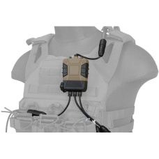 Lancer Tactical Z40PS Pro Push-To-Talk (PTT) Lite Edition - Icom