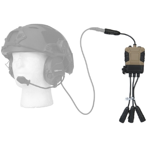 Lancer Tactical Z40PS Pro Push-To-Talk (PTT) Lite Edition - Midland