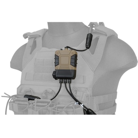 Lancer Tactical Z40PS Pro Push-To-Talk (PTT) Lite Edition - Midland