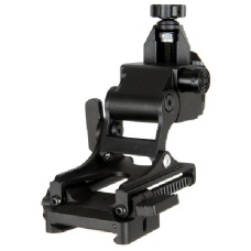 Lancer Tactical TATM Night Vision Goggle Helmet Mount - BLACK