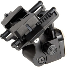 Lancer Tactical TATM Night Vision Goggle Helmet Mount - BLACK