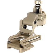 Lancer Tactical TATM Night Vision Goggle Helmet Mount - TAN
