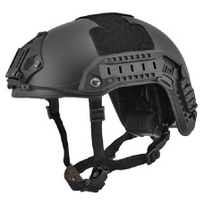 Lancer Tactical CA-805B ABS Maritime Airsoft Helmet Med/Lrg - BLACK