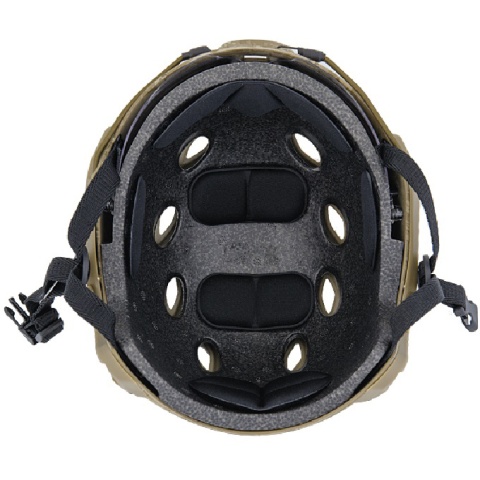 Lancer Tactical Airsoft Tactical BJ Type Basic Visor Helmet (Color: Desert Digital)