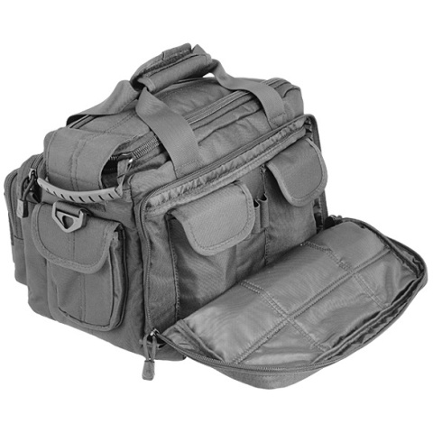 Lancer Tactical CA-980B Small Range Bag with MOLLE Webbing - BLACK