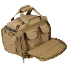 Lancer Tactical CA-980T Small Range Bag with MOLLE Webbing - TAN