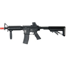 ICS Airsoft M4 AEG Metal CQB Foregrip Top Rail - BLACK