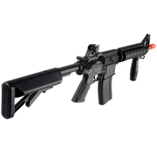 ICS Airsoft M4 AEG Metal CQB Foregrip Top Rail - BLACK