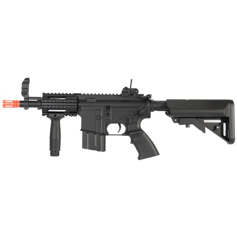 Atlas Custom Works Stubby CQB Full Metal M4 Series AEG with Crane Stock - BLACK