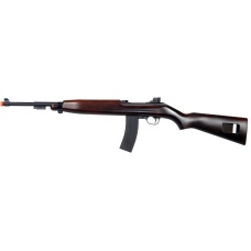 UK Arms Airsoft M1 Carbine World War II Spring Rifle - WOOD