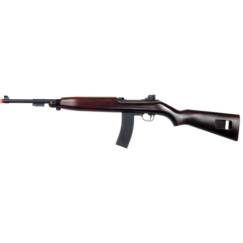 UK Arms Airsoft M1 Carbine World War II Spring Rifle - WOOD