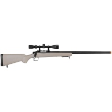 WellFire Airsoft VSR-10 Bolt Action Rifle w/ Scope - TAN