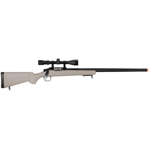WellFire Airsoft VSR-10 Bolt Action Rifle w/ Scope - TAN