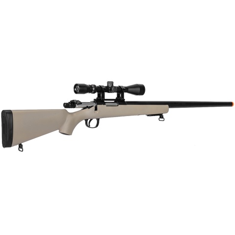 WellFire Airsoft VSR-10 Bolt Action Rifle w/ Scope - TAN