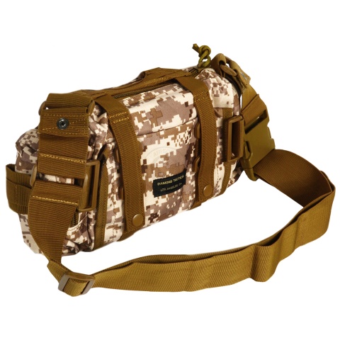 AMA Airsoft Urban Assault Waist UtiliPack - DIGITAL DESERT TAN